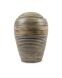 Bamboe urn 'Roseau' donkerbruin