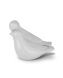 Keramische mini urn ‘Birds of love’ wit