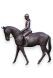 Meisje op paard gedenkbeeld van brons - beperkt beschikbaar