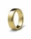 Gouden as-ring met kleine holle ruimte