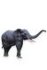 Levensgrote olifant gedenkbeeld van brons - beperkt beschikbaar