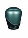 Glasfiber urn 'Glossy' blauw