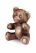 Gedenkbeeld Teddybeer - 3d, vrijstaand, plug onderzijde