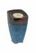 Handgemaakte mini urn 'Gonia' blue