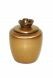 Mini urn brons met roos
