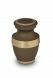 Messing mini urn bruin 