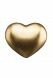 Mini urn 'Hart van goud' - SALE