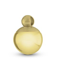 Gouden ashanger 'Kogeltje'