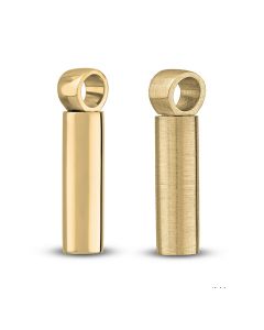 Assieraad gouden buisje glans | mat