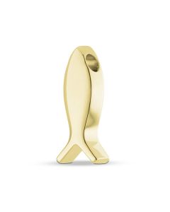 Geelgouden ashanger 'Ichtus' (14 krt.)