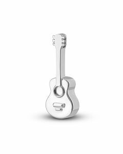 Assieraad 'Akoestische gitaar' 925 zilver
