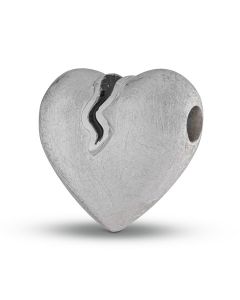 Assieraad 'Gebroken hart' 925 zilver