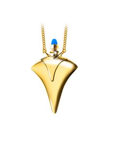 Gedenksieraad goud met kraag en Lapis Lazuli