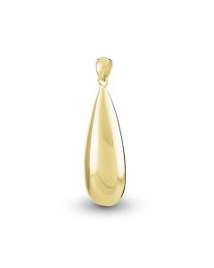 Geelgouden assieraad 'Traandruppel' (14 krt.)