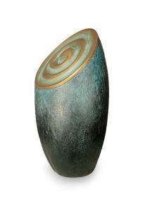 Bronzen urn 'Graankorrel' (zonder sokkel)