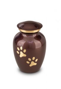 Dieren urn met pootafdrukken 0.45 liter