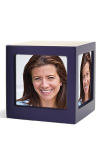 Fotolijst mini box urn violet