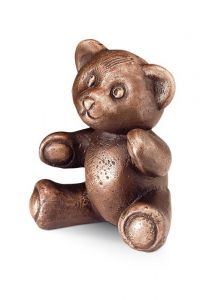 Gedenkbeeld Teddybeer - 3d, vrijstaand, plug onderzijde