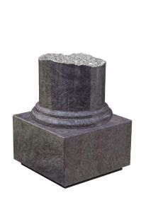Natuursteen zuil urn in verschillende granietsoorten