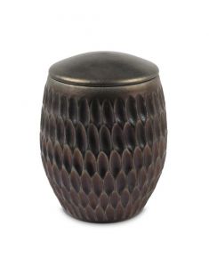 Urn van keramiek - Golden Lila