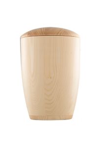 Houten urn van sparrenhout