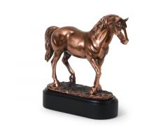 Paarden mini urn 'Champion'