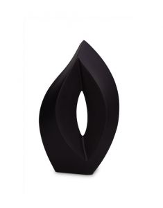 Keramische urn mat zwart 'Venezia'