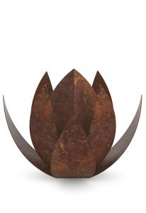 Bronzen urn 'Lotus'