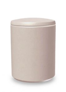 Marmeren urn crème