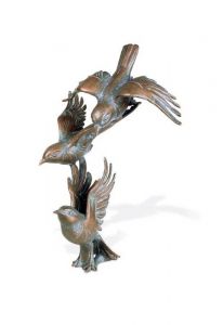 Gedenkbeeld Vogels - 3d, vrijstaand, plug onderzijde