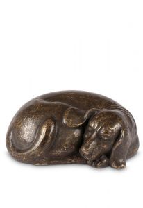 Mini urn hond 'Rust zacht'
