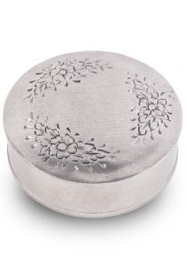 Tinnen rond doosje 
