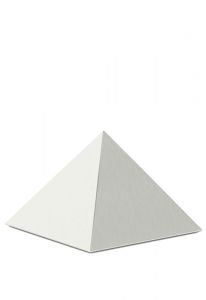 RVS piramide mini urn