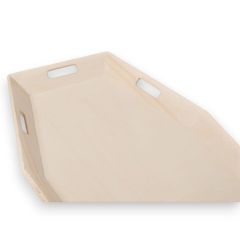 Tulp draagbaar - opbaarplank van populierenhout