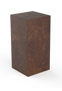 Bronzen urn 'Rechthoek'