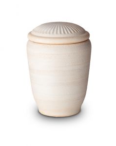 Biologisch afbreekbare urn crème