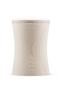 Urn van onbehandeld vurenhout 'Gloria'