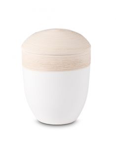 Keramische urn 'Horizon' beige