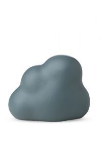 mini urn Wolk van keramiek blauw