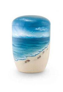 Zee-urn 'Voetafdrukken in het zand'