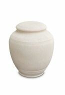 Mini urn van porselein 'Classica' - beige