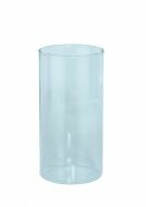 Cilindervormig glas voor graflantaarns in versch. afmetingen
