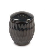 Mini urn van keramiek - brons
