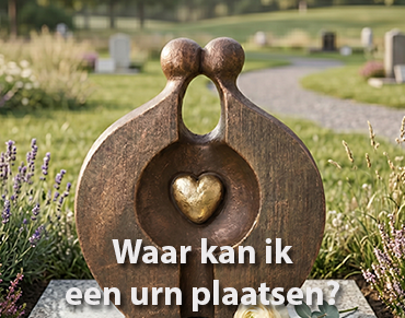 Overzicht van plaatsen waar een urn kan worden bewaard of bijgezet